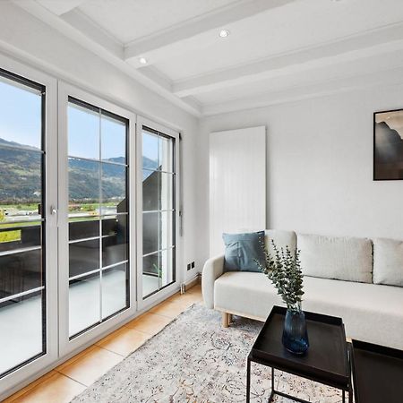 Sonniges Apartment Mit Traumhaftem Bergblick Buchs  Extérieur photo